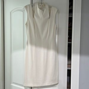 Trina Turk white supreme dress w tag